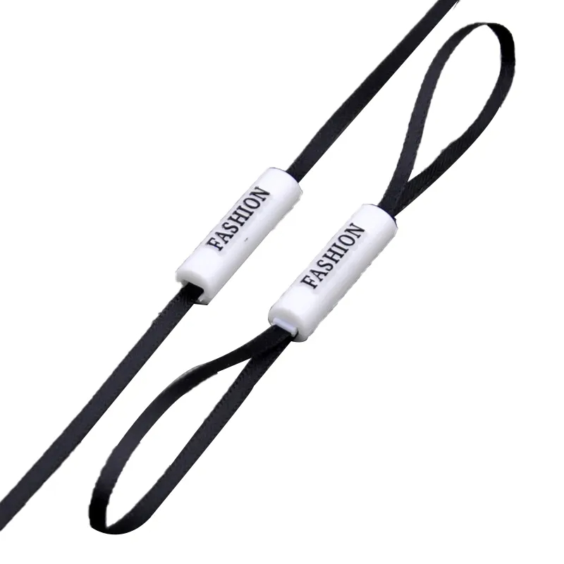 Plastic Hang Seal Tag String Customized Recyclable design labels