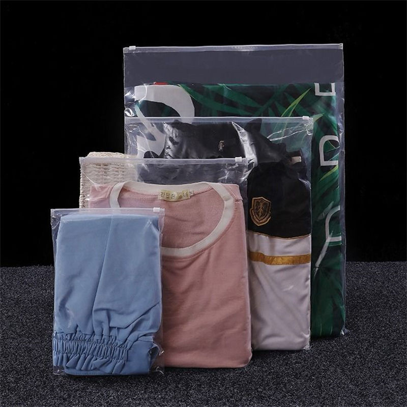 Customizable PE Ziplock Clothes Packagin