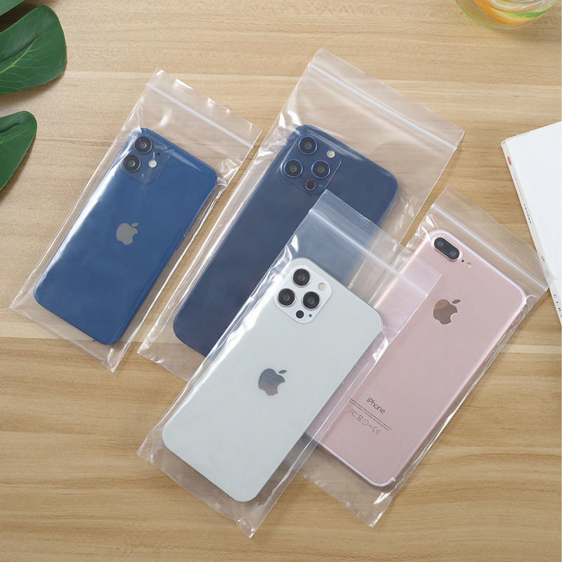 Transparent Custom-printed Plastic Zip S
