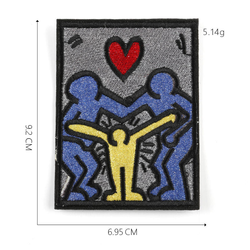 Custom Embroidered Badge 3D Patch