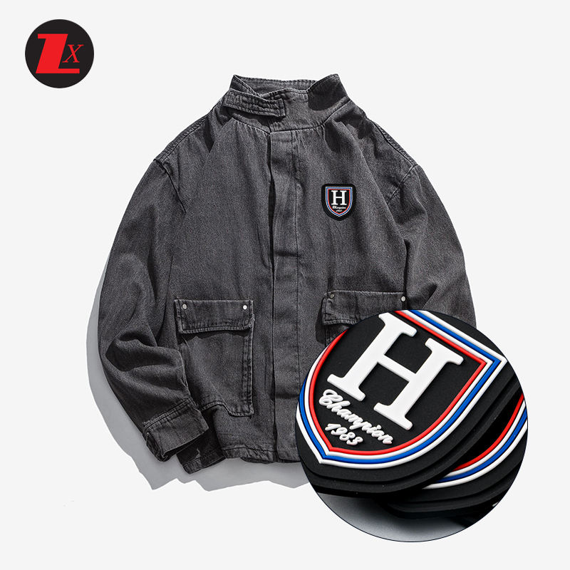 Custom Embroidered Badge 3D Patch in clothing