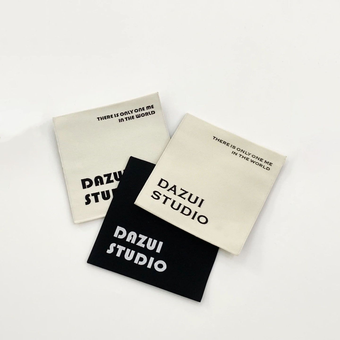Custom Eco-Friendly Folded Neck Labels f
