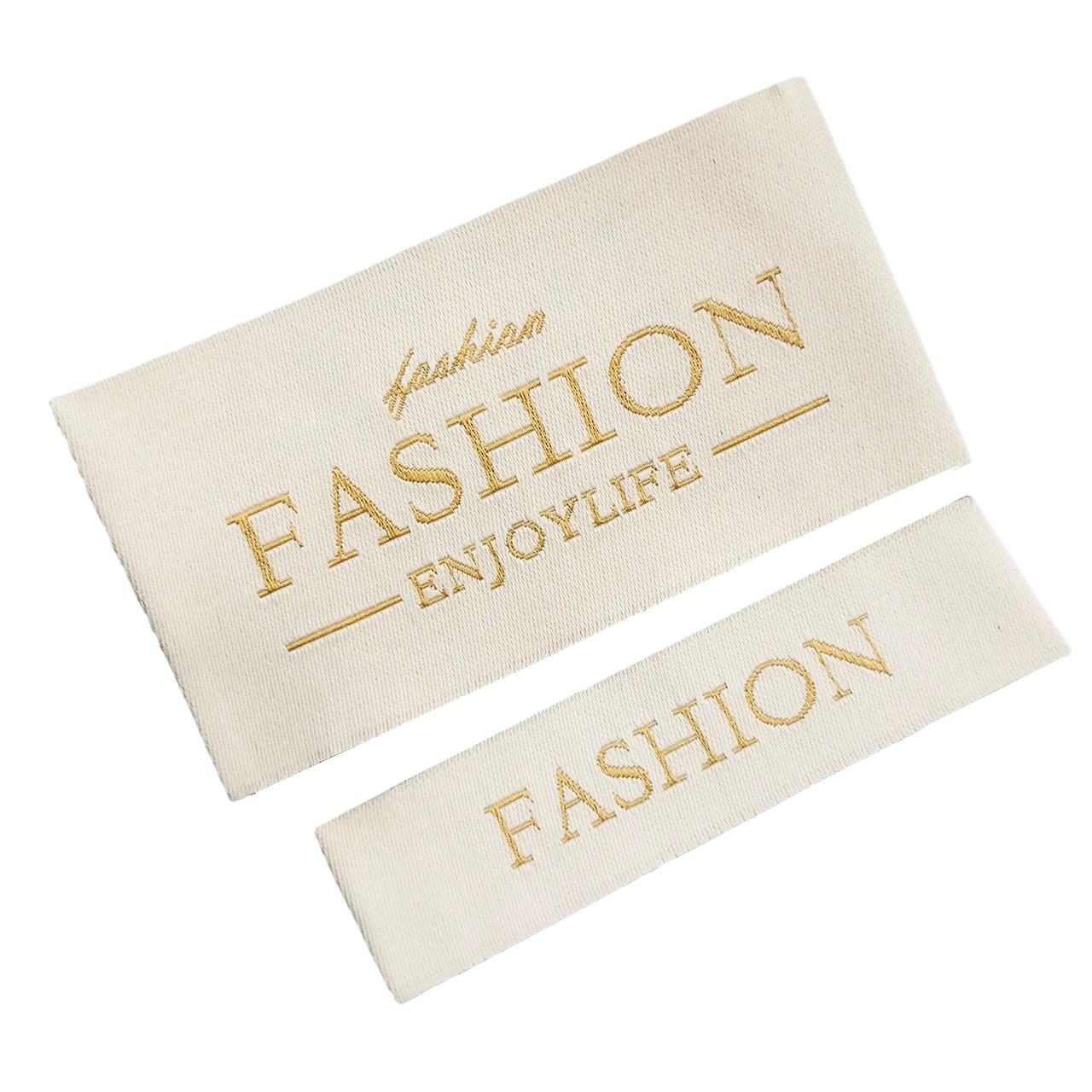 Custom Price Woven Damask Labels Factory