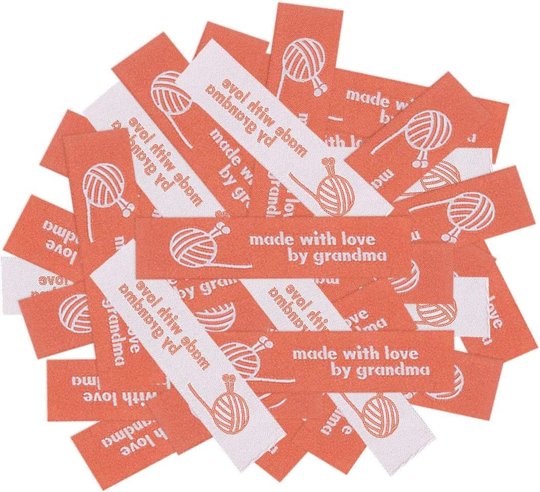 Fashion Laser Cut Woven Label for Clothes