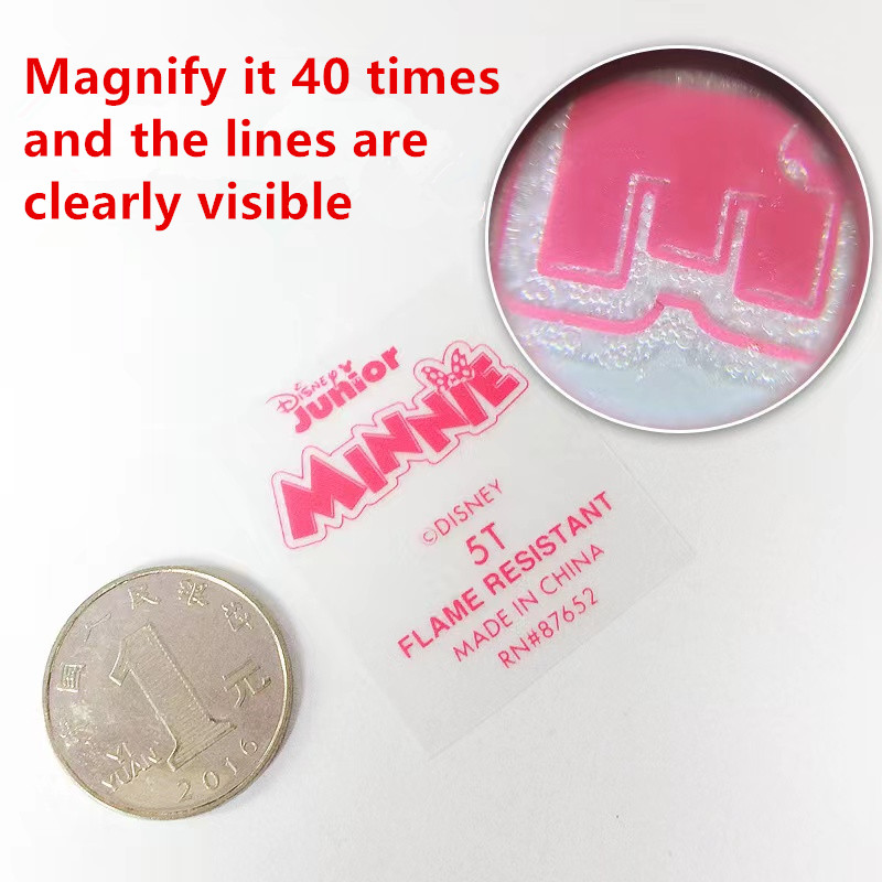 Durable custom woven labels