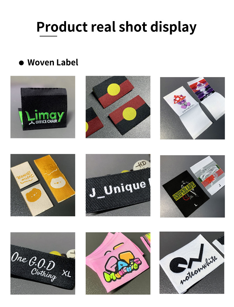 High-quality clothing tags
